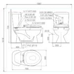 Bản-vẽ-kĩ-thuật-Bồn-cầu-2-khối-VIGLACERA-VI77-nắp-thường
