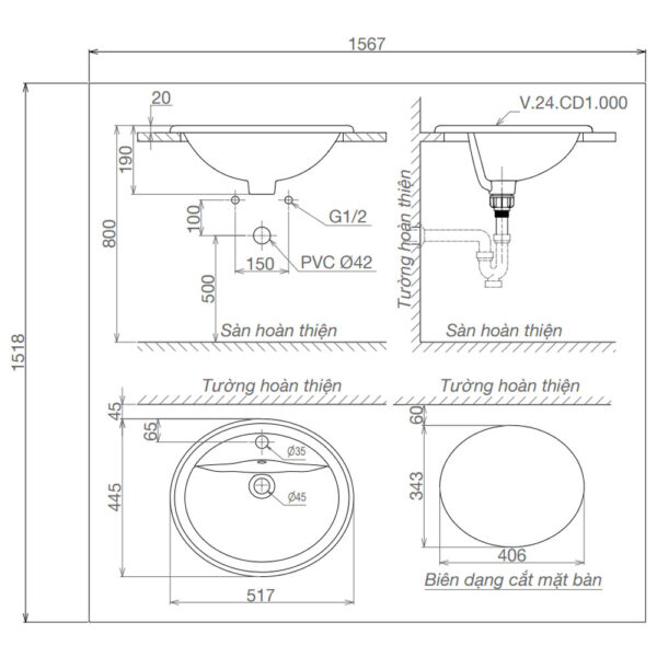 Bản-vẽ-kĩ-thuật-chậu-lavabo-VIGLACERA-CD1-CD12-dương-vành