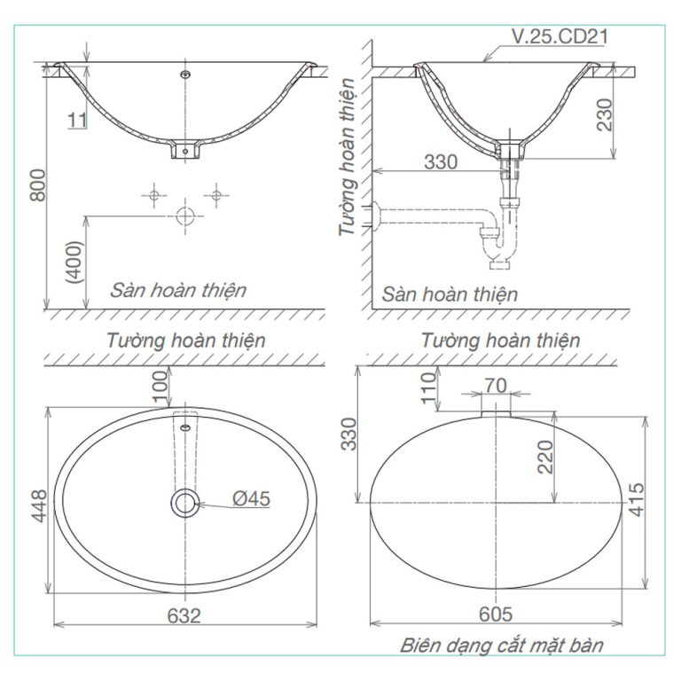 Bản-vẽ-kĩ-thuật-chậu-lavabo-VIGLACERA-CD21-dương-vành