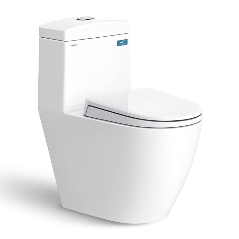 Bồn cầu 1 khối VIGLACERA V199 nắp êm