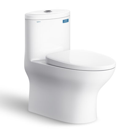 Bồn cầu 1 khối VIGLACERA V37S nắp êm