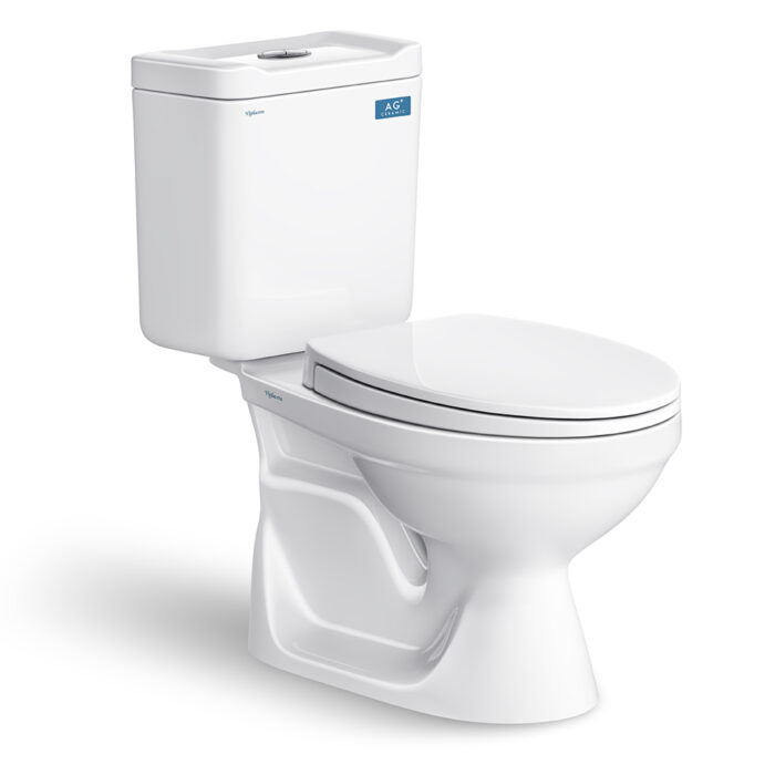 Bồn cầu 2 khối VIGLACERA VT18M nắp thường V1102