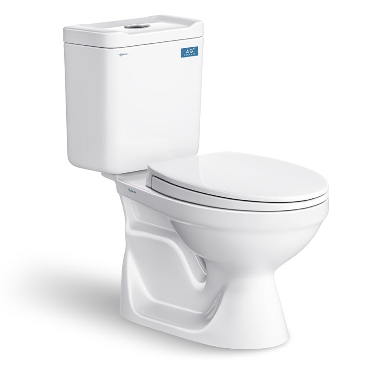 Bồn cầu 2 khối VIGLACERA VT18M nắp thường V1102