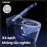 Bồn cầu thông minh CAESAR CA1380H nắp rửa điện tử - Ảnh 18
