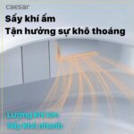 Bồn cầu thông minh CAESAR CA1380H nắp rửa điện tử - Ảnh 10