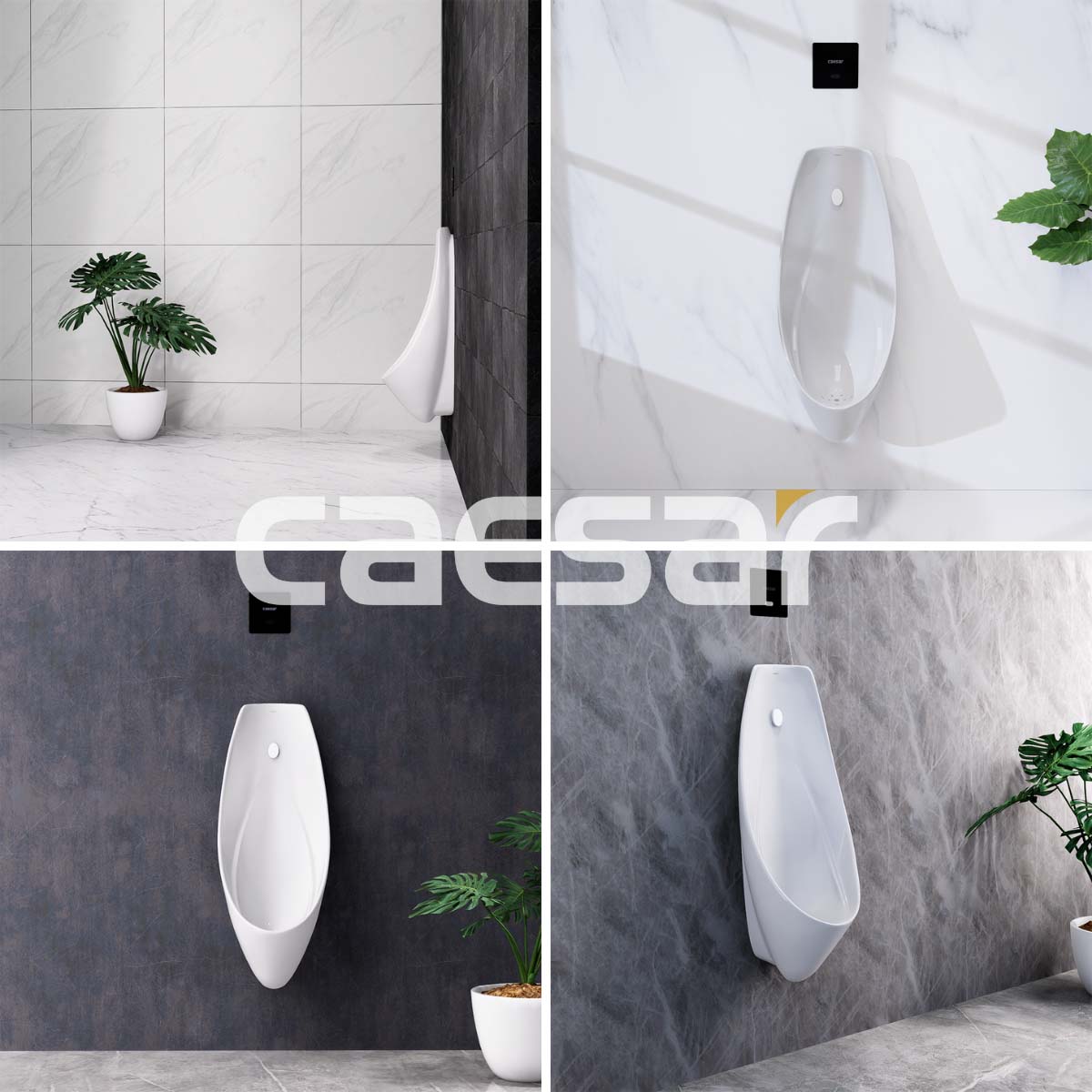 Bon tieu nam CAESAR U0266 treo tuong