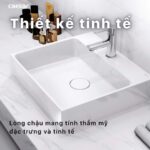 Chậu lavabo đặt bàn CAESAR LF5253 - Ảnh 10