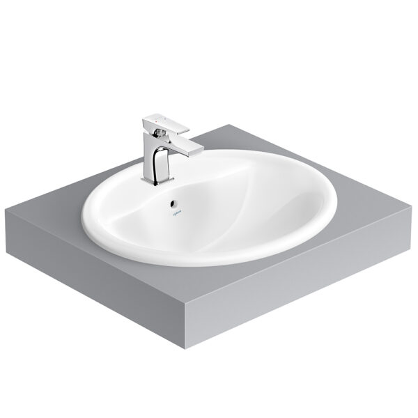 Chậu lavabo dương vành VIGLACERA CD1