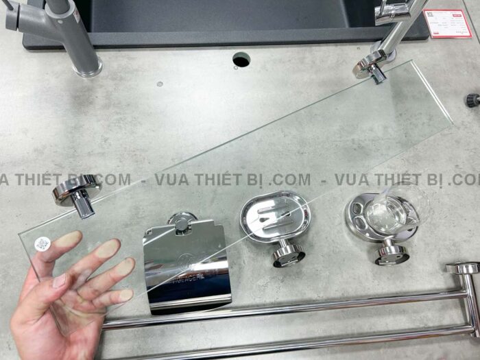 Bộ phụ kiện nhà tắm VIGLACERA VG98 (VGPK08) 5 món - Ảnh 4