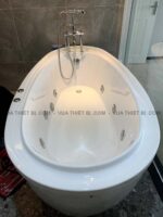 Bồn tắm CAESAR MT6480 Massage lập thể 1.8M - Ảnh 6