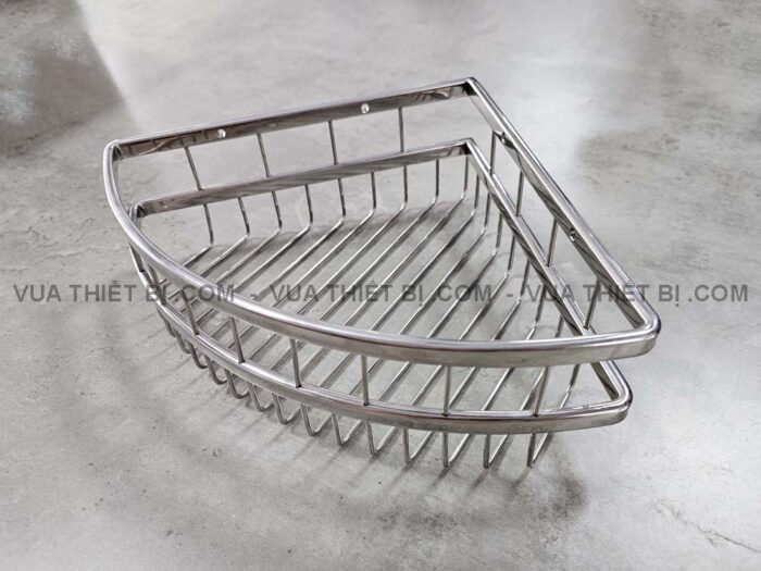 Kệ nhà tắm CAESAR ST823V góc inox 1 tầng - Ảnh 4