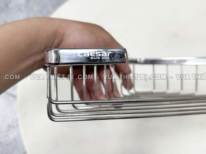 Kệ nhà tắm CAESAR ST854 góc inox 1 tầng - Ảnh 4