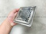 Phễu thoát sàn CAESAR ST1212L 120x120mm phi 90 - Ảnh 5