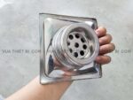 Phễu thoát sàn CAESAR ST1414L 140x140 phi 90 - Ảnh 3