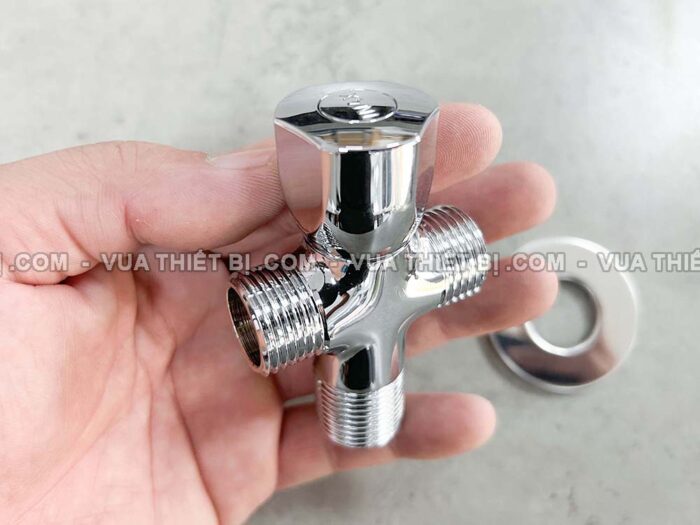 Van khóa T chia nước INAX A-703-7 Ø21 - Ảnh 6