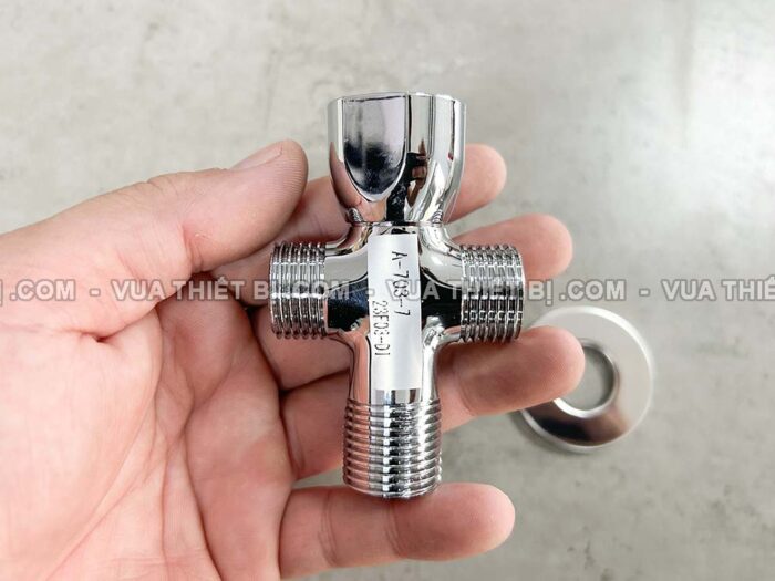 Van khóa T chia nước INAX A-703-7 Ø21 - Ảnh 4