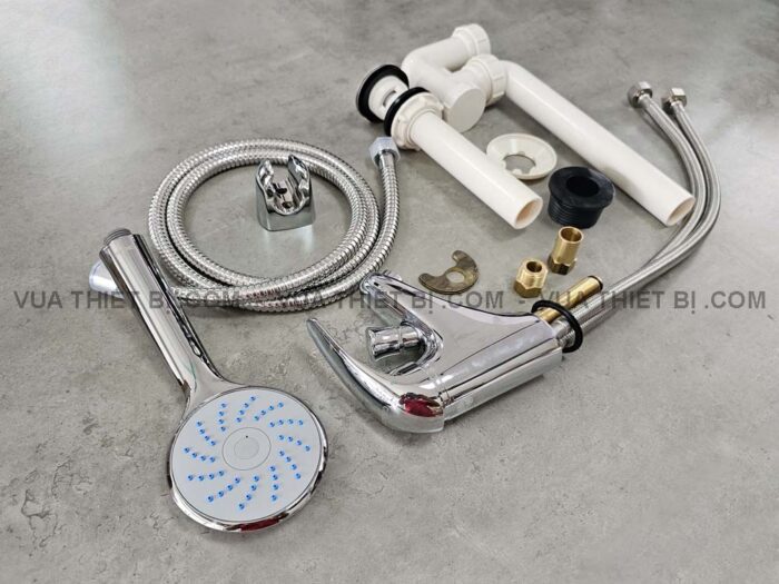 Vòi lavabo CAESAR B136CU kèm sen nóng lạnh - Ảnh 4