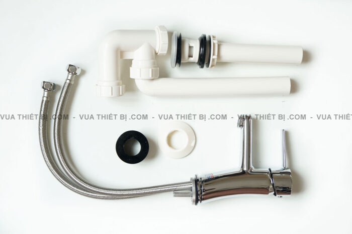 Vòi lavabo CAESAR BT305CU B305CU nóng lạnh - Ảnh 3