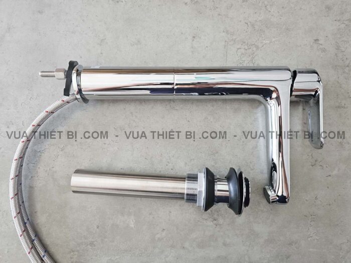 Vòi lavabo INAX LFV-2012SH cổ cao nóng lạnh - Ảnh 6