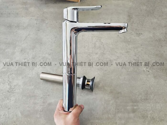 Vòi lavabo INAX LFV-2012SH cổ cao nóng lạnh - Ảnh 10