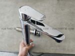 Vòi lavabo INAX LFV-2012SH cổ cao nóng lạnh - Ảnh 9
