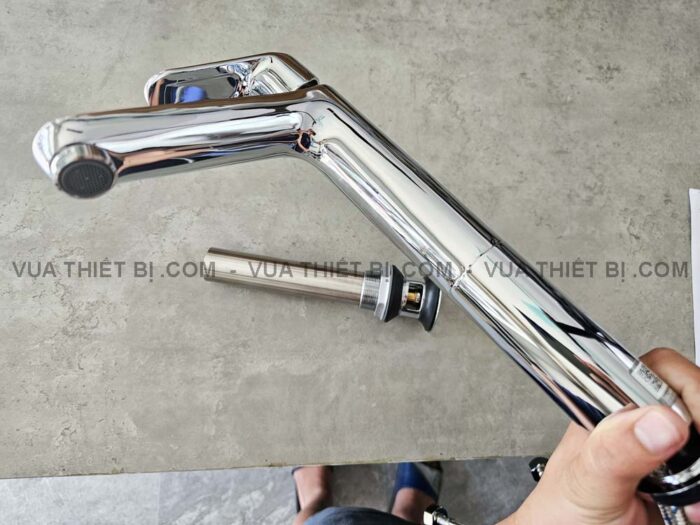 Vòi lavabo INAX LFV-2012SH cổ cao nóng lạnh - Ảnh 8