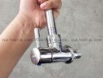 Vòi rửa bát CAESAR K036C nước lạnh gắn tường - Ảnh 4