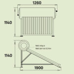 Máy nước nóng năng lượng mặt trời Ariston ECO TUBE ECO2 1812 25 T N SS 132 lít