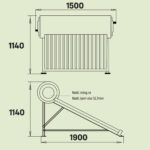 Máy nước nóng năng lượng mặt trời Ariston ECO TUBE ECO2 1815 25 T N SS 160 lít