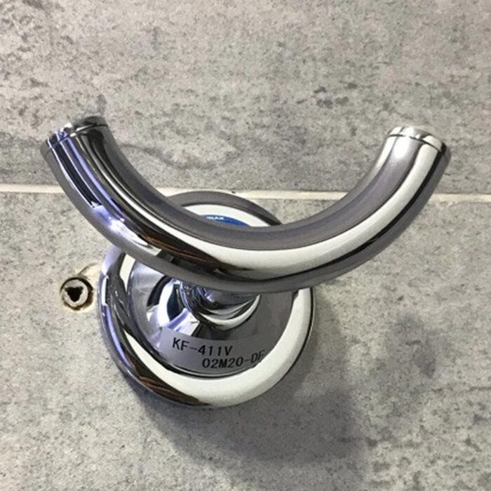 Móc treo quần áo INAX KF-411V đôi - Ảnh 2