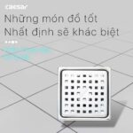 Phễu thoát sàn CAESAR ST1010B 100x100mm phi 60 - Ảnh 2