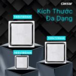 Phễu thoát sàn CAESAR ST1212EL 120x120mm phi 90 - Ảnh 5