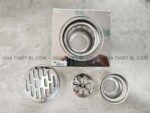 Phễu thoát sàn INAX FDV-12 vuông 120x120mm - Ảnh 3