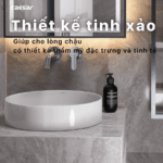 Chậu lavabo đặt bàn CAESAR LF5258 - Ảnh 13