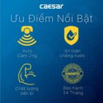 Van xả tiểu CAESAR A652DC-PW cảm ứng dùng pin - Ảnh 5