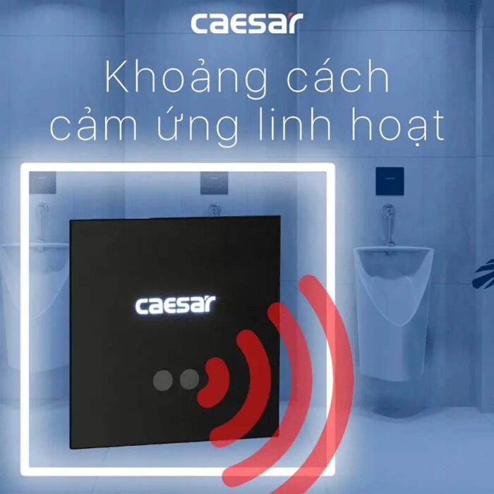 Van xả tiểu Caesar A654 cảm ứng  dùng điện âm tường - Ảnh 5
