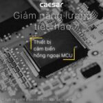 Van xả tiểu Caesar A654 cảm ứng  dùng điện âm tường - Ảnh 6