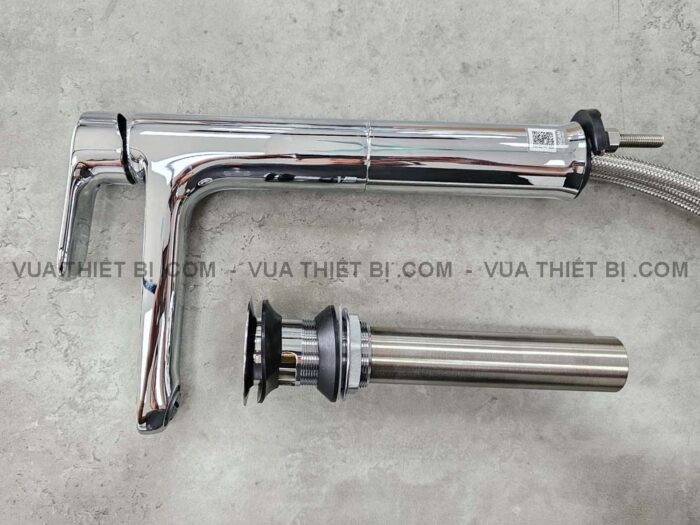 Vòi lavabo INAX LFV-1402SH cổ cao nóng lạnh - Ảnh 9