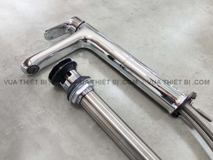 Vòi lavabo INAX LFV-1402SH cổ cao nóng lạnh - Ảnh 11