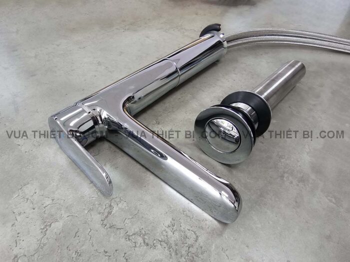 Vòi lavabo INAX LFV-1402SH cổ cao nóng lạnh - Ảnh 12