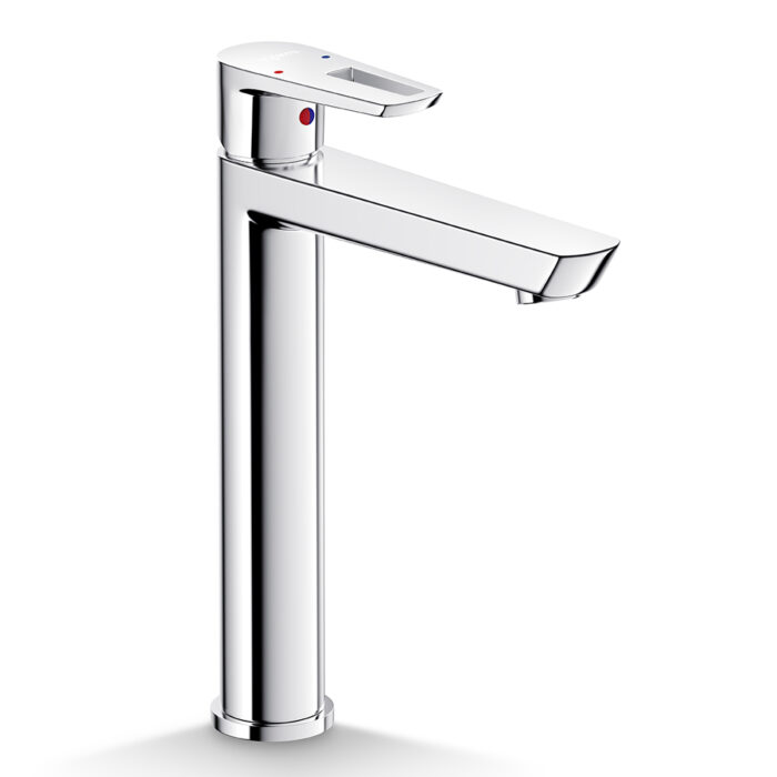 Vòi lavabo VIGLACERA VG125 cổ cao nóng lạnh