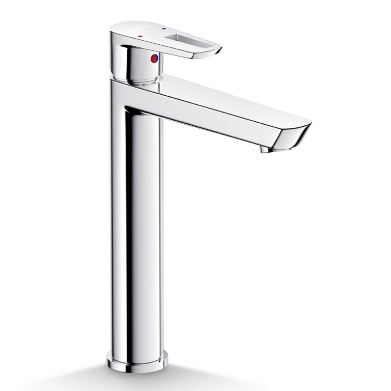 Vòi lavabo VIGLACERA VG125 cổ cao nóng lạnh