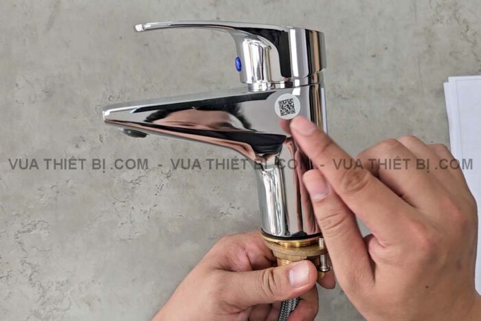 Vòi lavabo VIGLACERA VG168 nóng lạnh - Ảnh 4