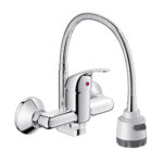 Vòi rửa bát VIGLACERA VG712 (VG712M) nóng lạnh gắn tường