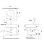 Chậu lavabo đặt bàn CAESAR LF5240 - Ảnh 3
