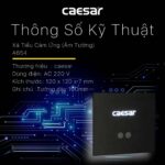 Van xả tiểu Caesar A654 cảm ứng  dùng điện âm tường - Ảnh 2