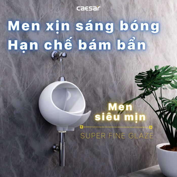 Bồn tiểu nam CAESAR U0210 treo tường - Ảnh 8