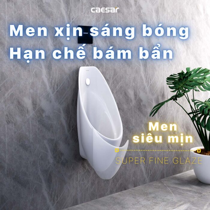 Bồn tiểu nam CAESAR U0264 treo tường - Ảnh 7