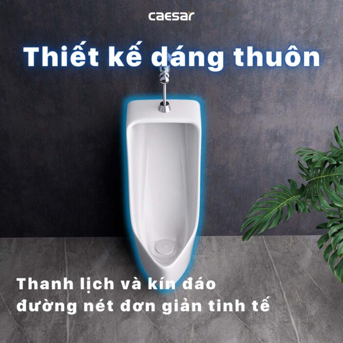 Bồn tiểu nam CAESAR U0296 đặt sàn - Ảnh 10