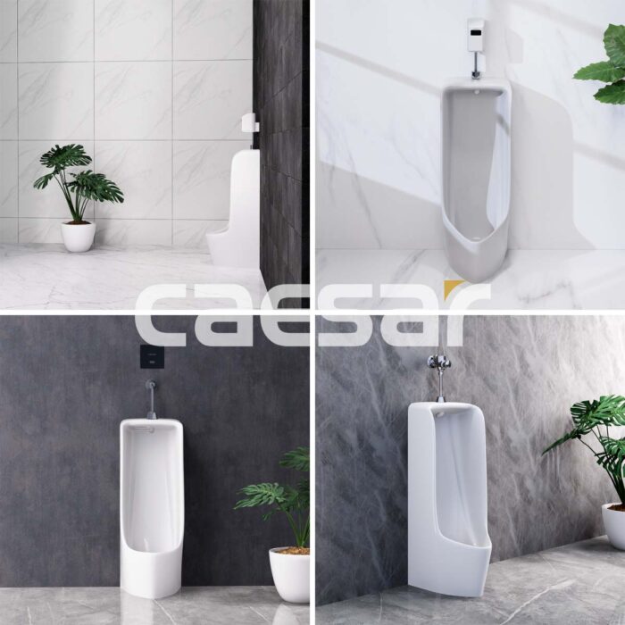 Bồn tiểu nam CAESAR U0296 đặt sàn - Ảnh 12